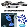 6Pcs Car Suction Cup Clamp Adjustable Glass Mounting Holder Auto Repair Tool Kit
