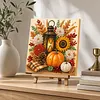 Happy Thanksgiving Day DIY 5D Diamond Painting Kit with Frame 25x25cm