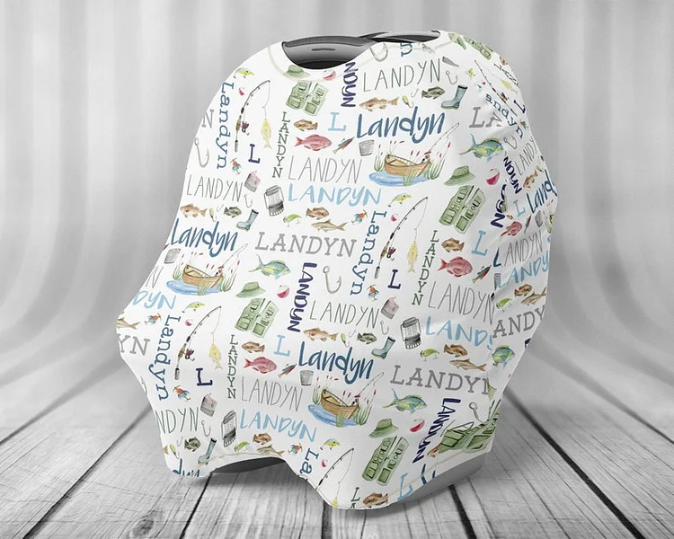 Personalized Baby Car Seat Canopy| Canopyl12