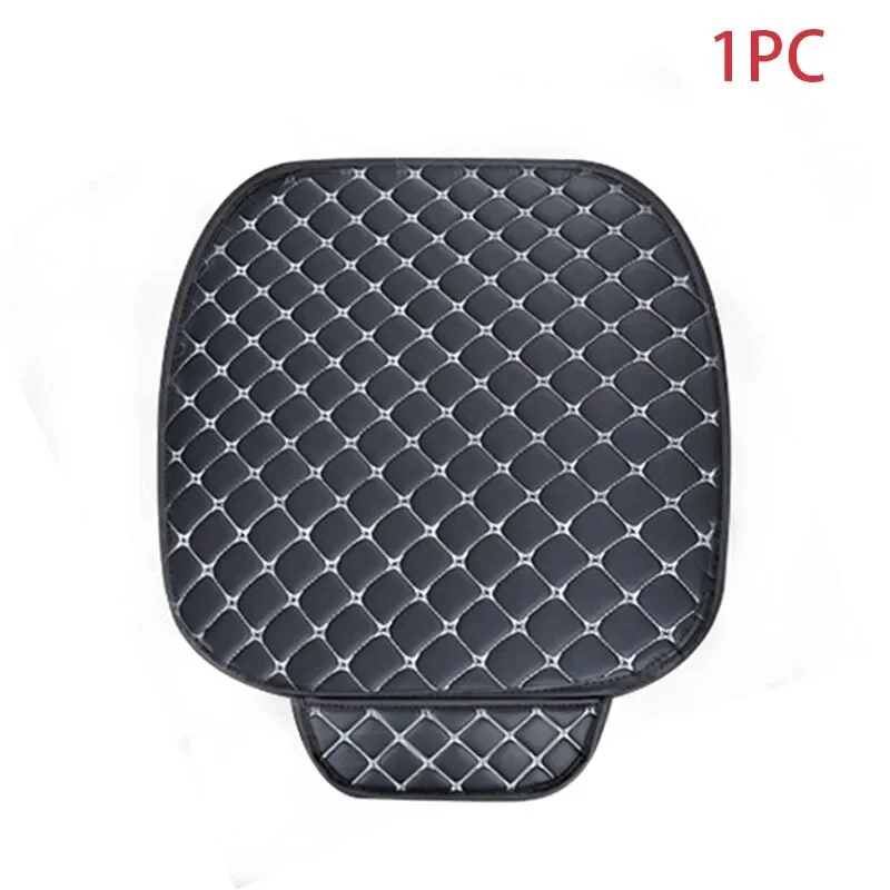 Universal Set Premuin Leather Seat Covers Auto Seats Cushion Pad Mats Chairs Cover Protector Car Accessories