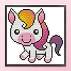 Pony -11CT Stamped Cross Stitch Kit(18*18cm)