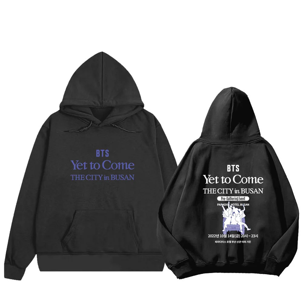 BTS Yet to Come THE CITY in BUSAN Double-Side Hoodies