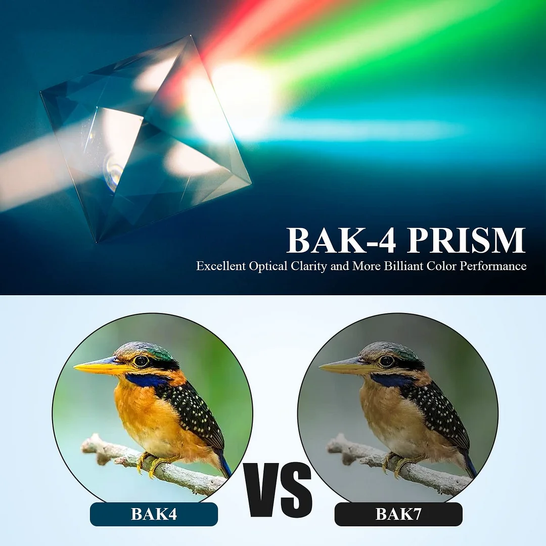 BEBANG 10X50 Binoculars for Adults,Compact Binoculars with Low Light Vision, Powerful Binoculars for Bird Watching Hunting