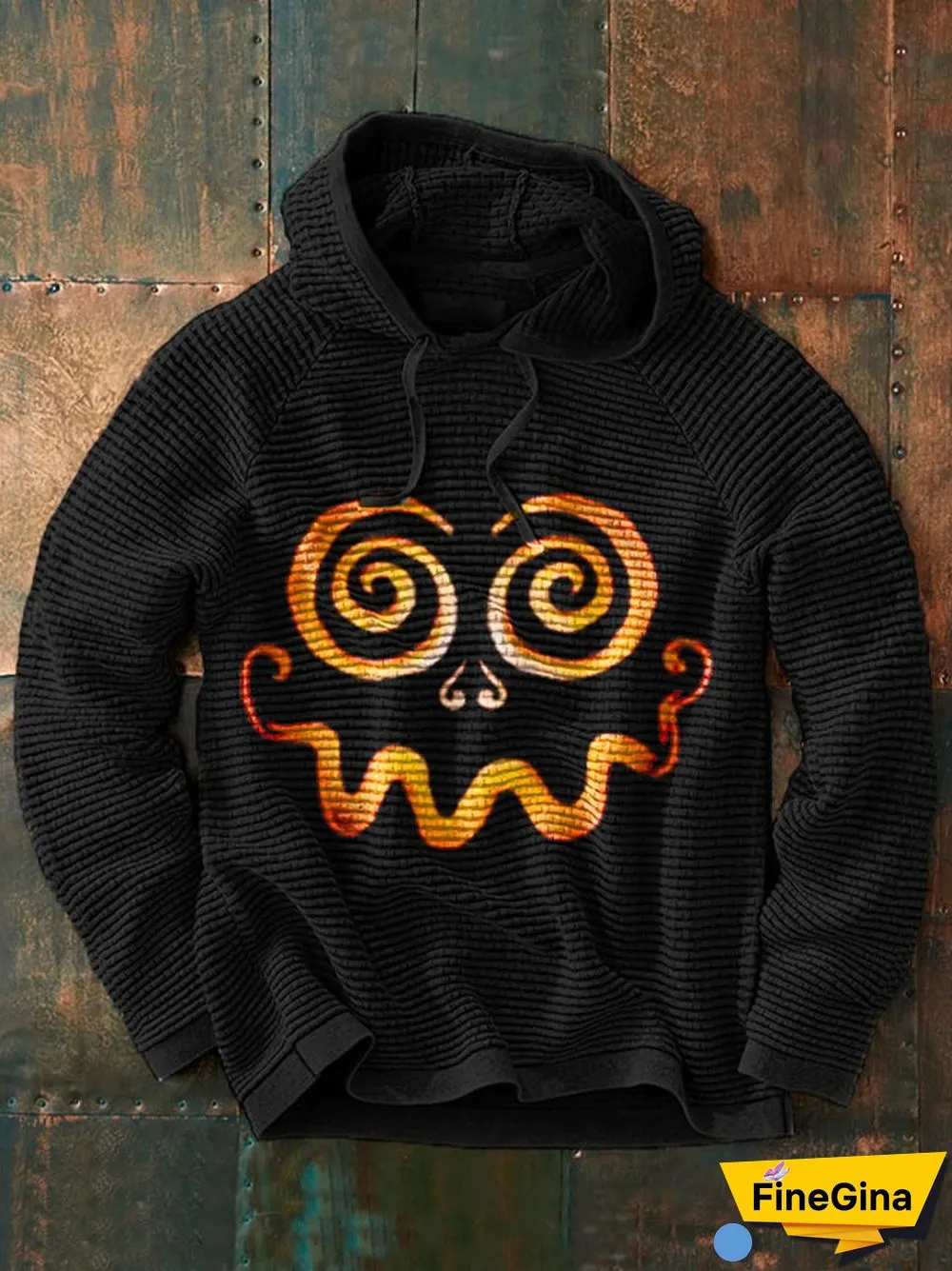 Men's Halloween Print Casual Sweatshirt