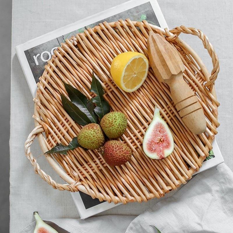 Nash Rattan Tray