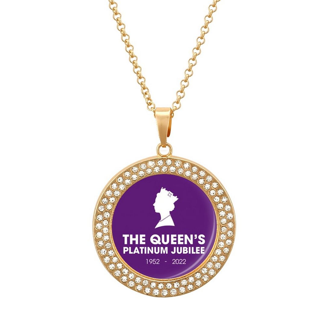 Elizabeth II's Platinum Jubilee Purple Diamond Necklace