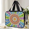 DIY Mandala Diamant Kunst Strass Make-up Tasche Transparent PVC Aufbewahrungspack Geschenk