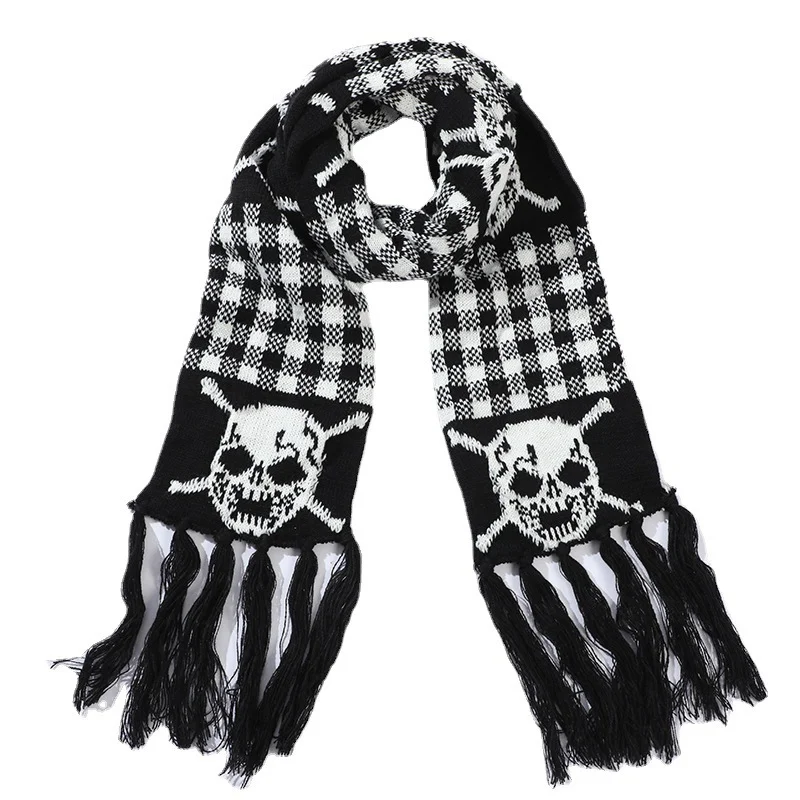 Meladen™ Neuer Herbst und Winter Totenkopf verdickter warmer Strickschal