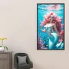 (45*75cm)Mermaid - Round AB Drill Diamond Painting