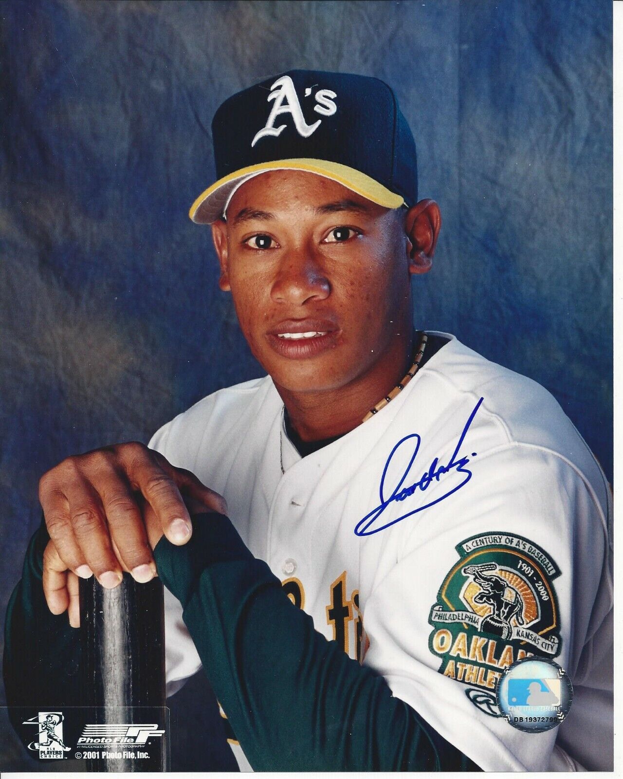 Jose Ortiz Autographed 8x10 Oakland A's In Person #S1180