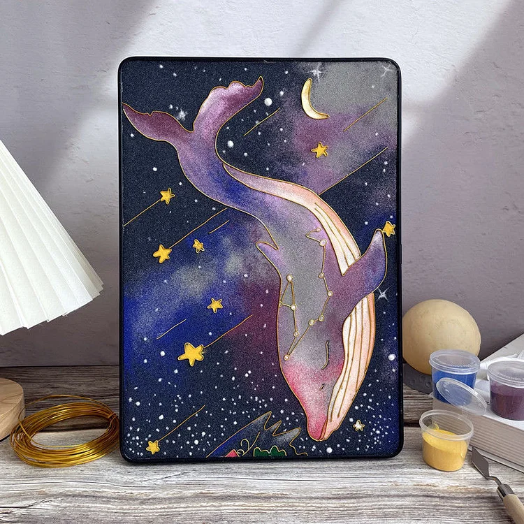Flying Astronaut - DIY Cloisonne Painting Art Kits For Kids