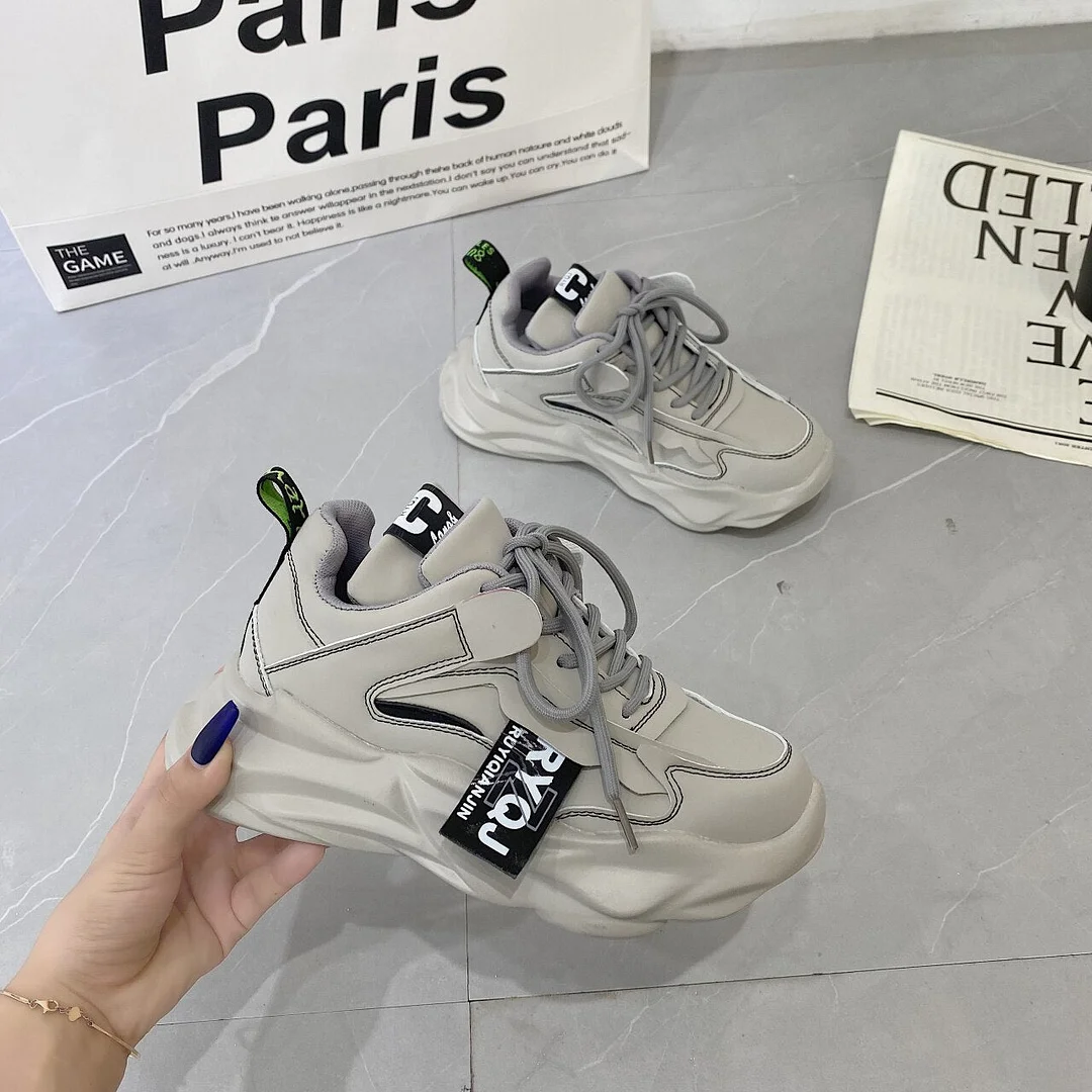 Sneakers Women 2021 Platform Shoes Fashion Crystal Bling Shoes Ladies Trainers Casual Chunky Sneakers Women Basket Femme