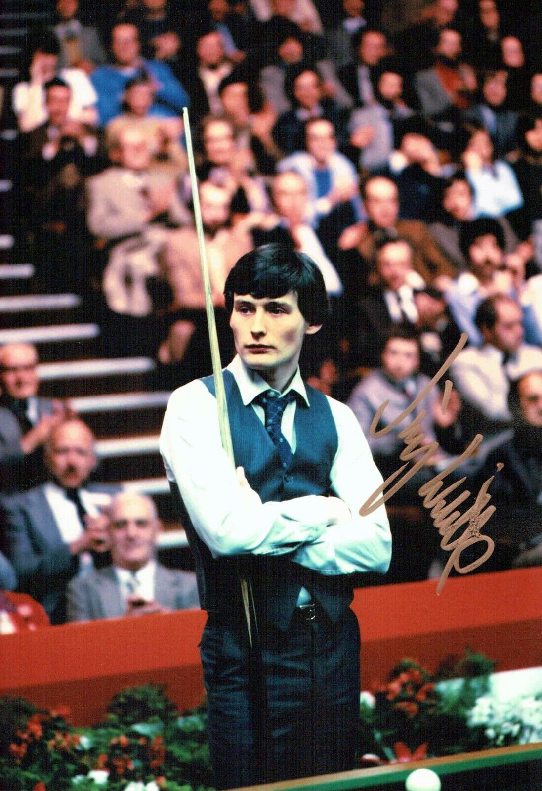 Jimmy WHITE SIGNED 12x8 Photo Poster painting 2 Autograph AFTAL RD COA SNOOKER Legend