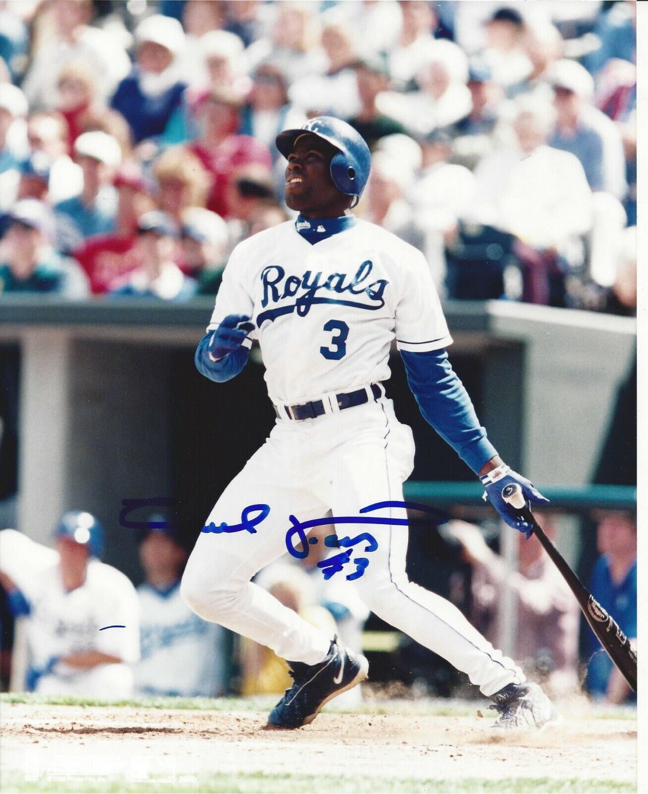 Carlos Febles Autographed 8x10 Kansas City Royals#S747