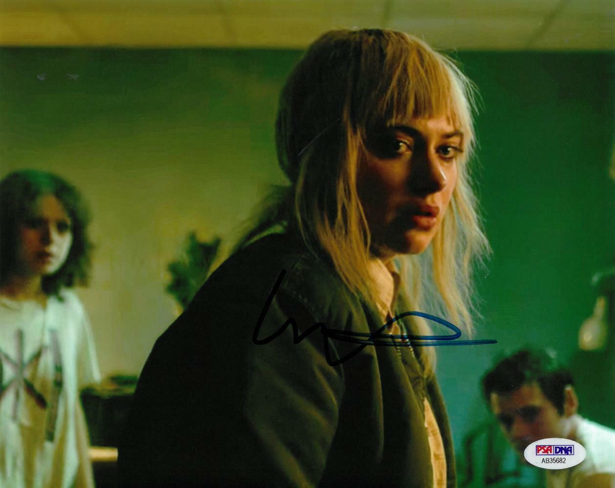 Imogen Poots Signed Green Room Authentic Autographed 8x10 Photo Poster painting PSA/DNA #AB35682