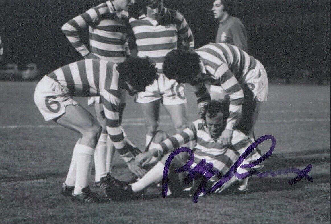 BOBBY LENNOX HAND SIGNED 6X4 Photo Poster painting CELTIC FOOTBALL AUTOGRAPH 1