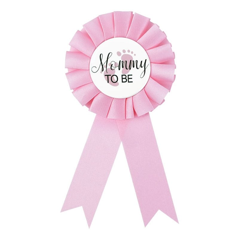 Blue Pink Mommy To Be Daddy To Be Badge Mom To Be Shoulder Sash Gender Reveal Party Decoration Baby Shower Favors Gift Supplies