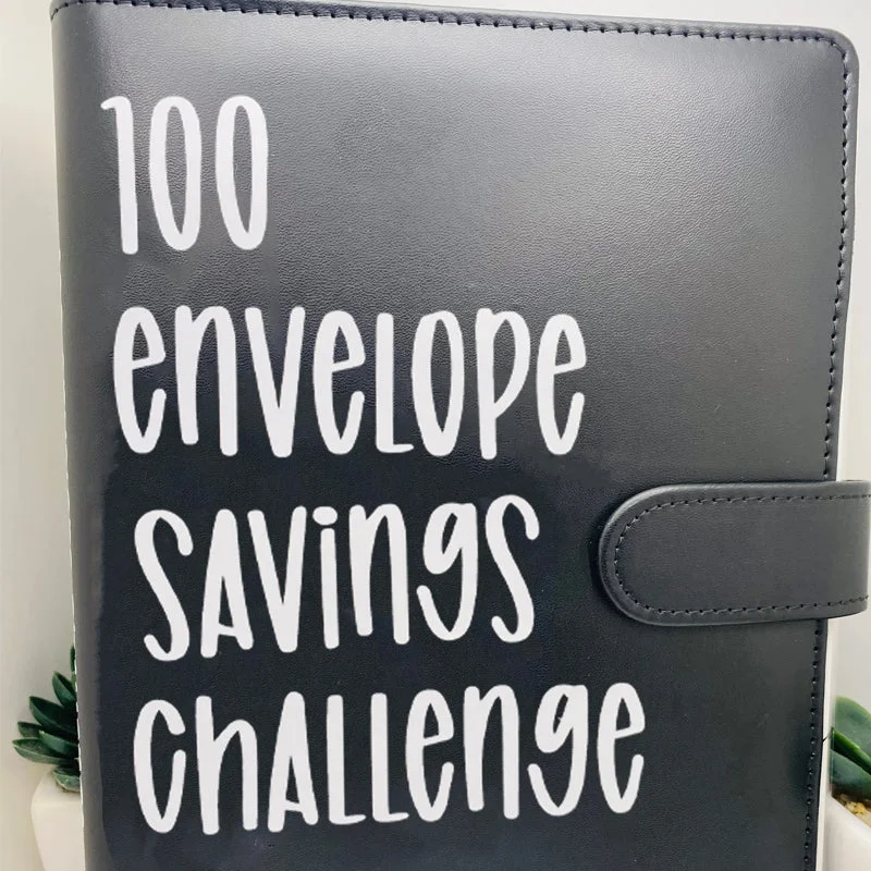 100 envelope challenge binder