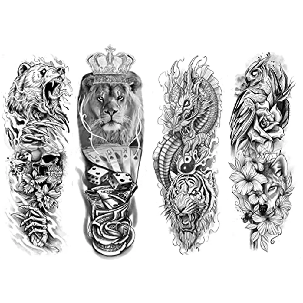 Waterproof Spartan Warrior Temporary Forearm Tattoos For Men Set Of 5 Large  Ancient Gladiator Stickers With Ares And Mars Designs Z0403 From Misihan09,  $3.37 | DHgate.Com