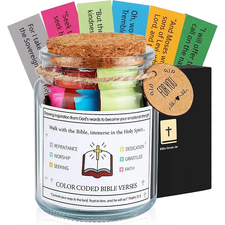 WALK WITH THE BIBLE VERSE JAR The Cold Blanket