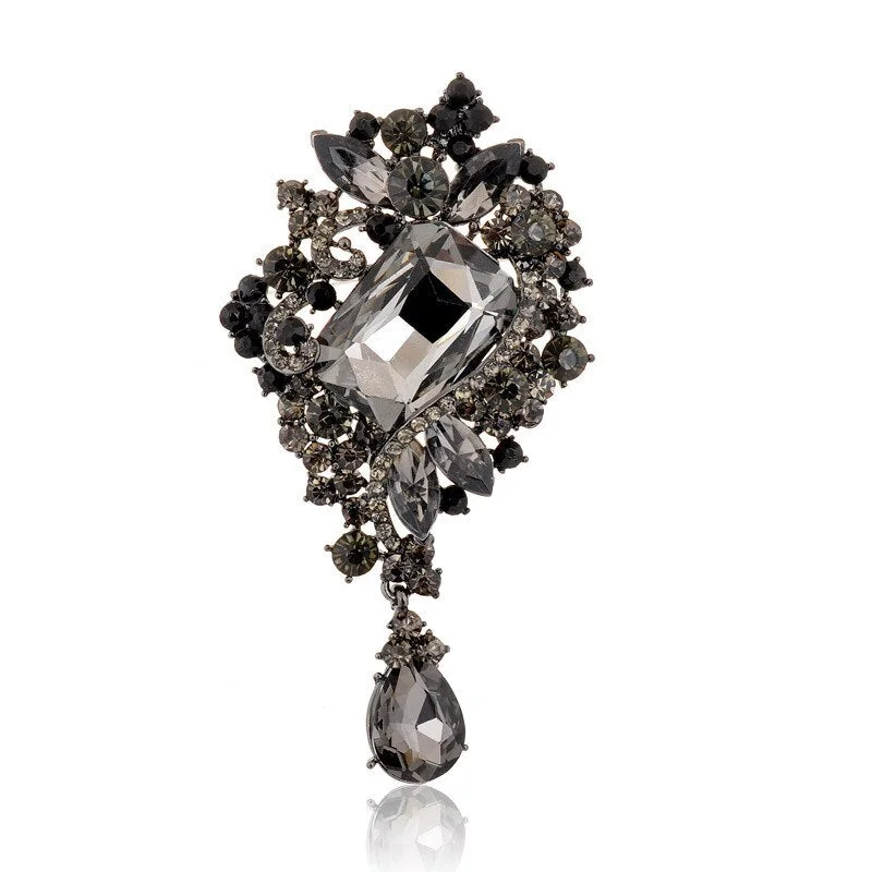 New Rhinestone Bolo Bow Tie High-end Luxury Gifts Korean Version of The British Wedding Wedding Banquet Bowtie Men's Jewelry