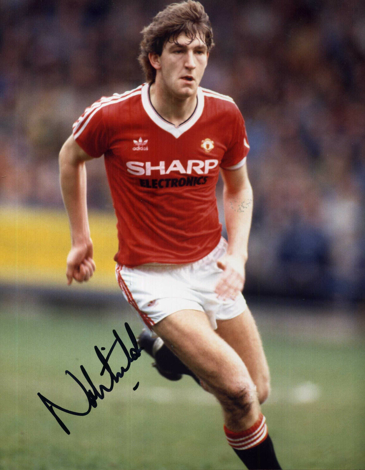 NORMAN WHITESIDE Signed Photo Poster paintinggraph - former Manchester United player - Preprint