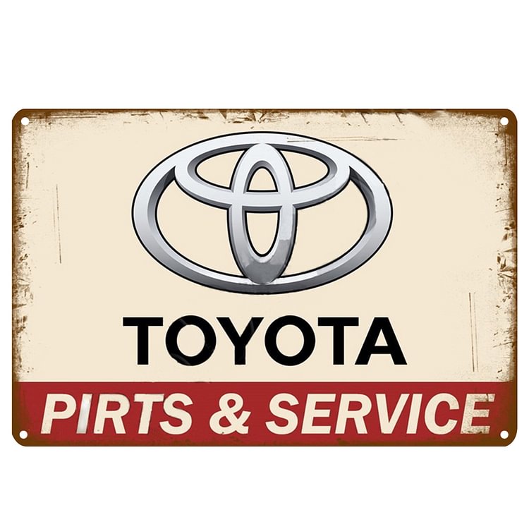 Toyota Car - Vintage Tin Signs/Wooden Signs - 20*30cm/30*40cm