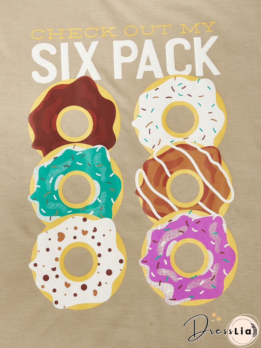 Guys Slogan Donut Graphic Tee