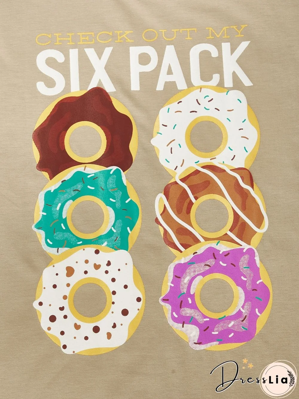 Guys Slogan Donut Graphic Tee