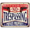 Warning - Vintage Metal Signs(12*16Inch) - Warning