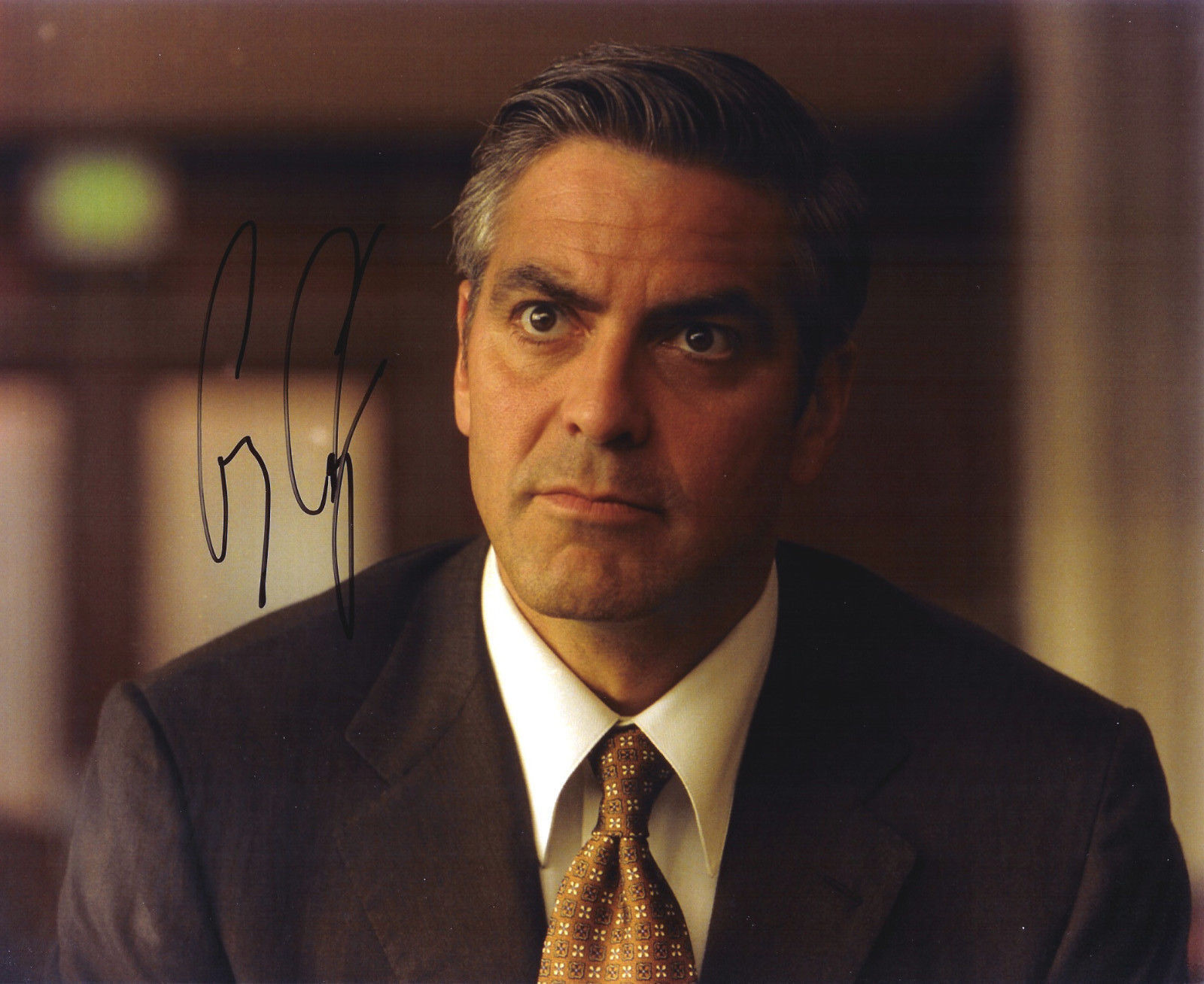 GEORGE CLOONEY AUTOGRAPH SIGNED PP Photo Poster painting POSTER