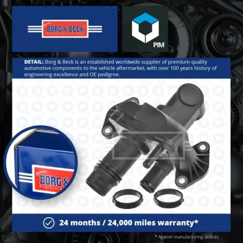 Dronehint Coolant Flange / Pipe fits JAGUAR XJ X351 3.0D 09 to 16 Water B&B 4H2Q8592BF New Parts