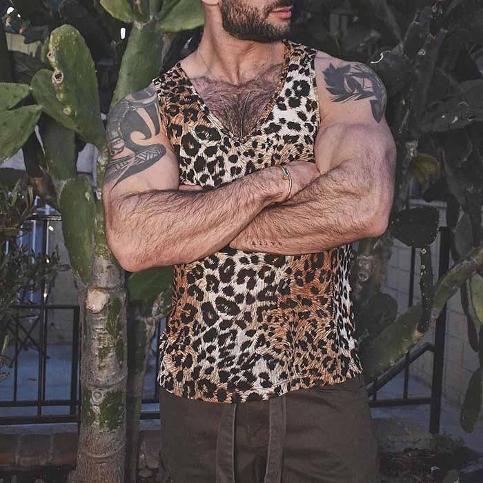 Leopard Wild Print Fashion Vests