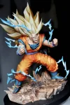 1/6 Scale Burst Super Saiyan 3 Son Goku - Dragon Ball Statue - AW Studios