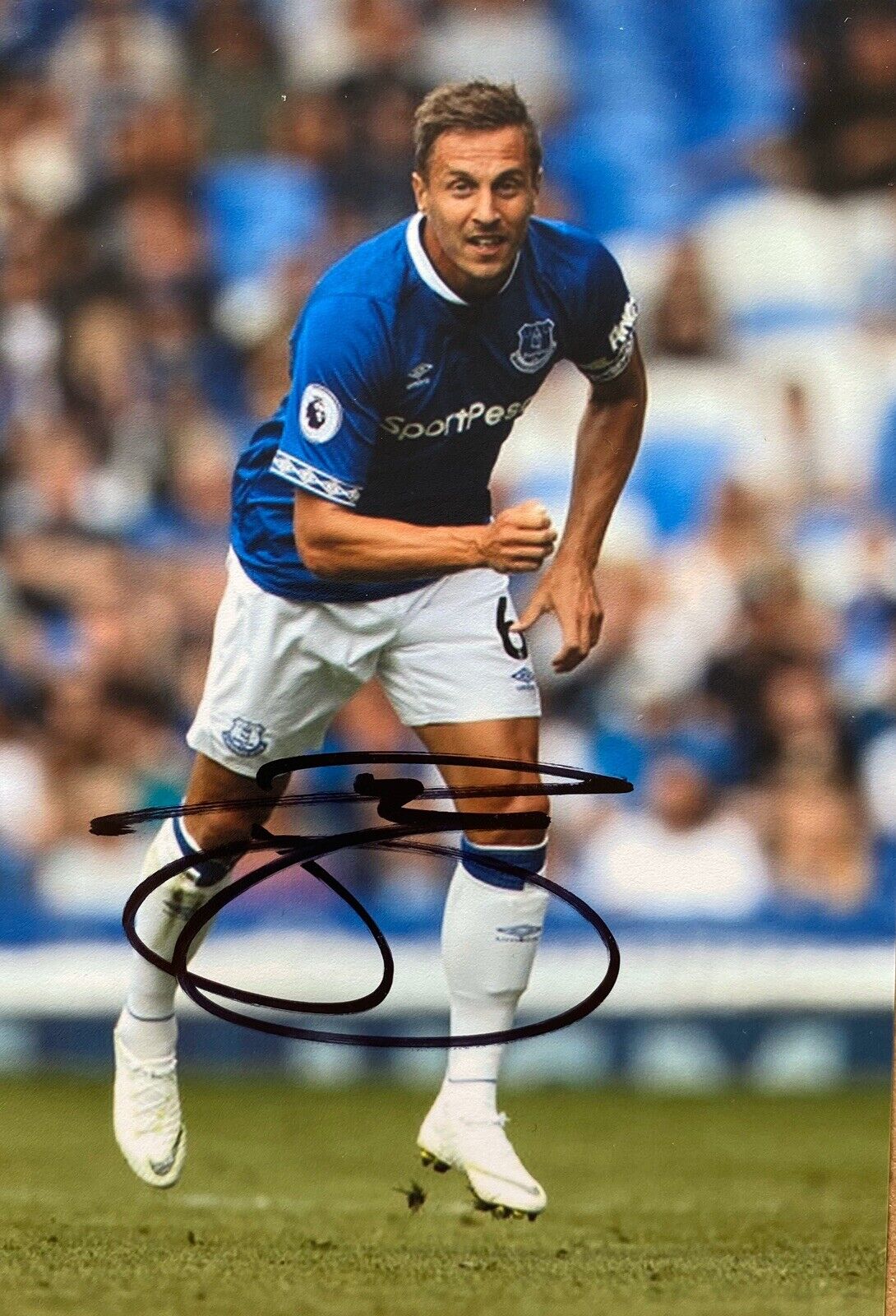 Phil Jagielka Genuine Hand Signed 6X4 Photo Poster painting - Everton 2