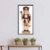 (30*60cm)Christmas Nutcracker - Crystal Rhinestone Diamond Painting