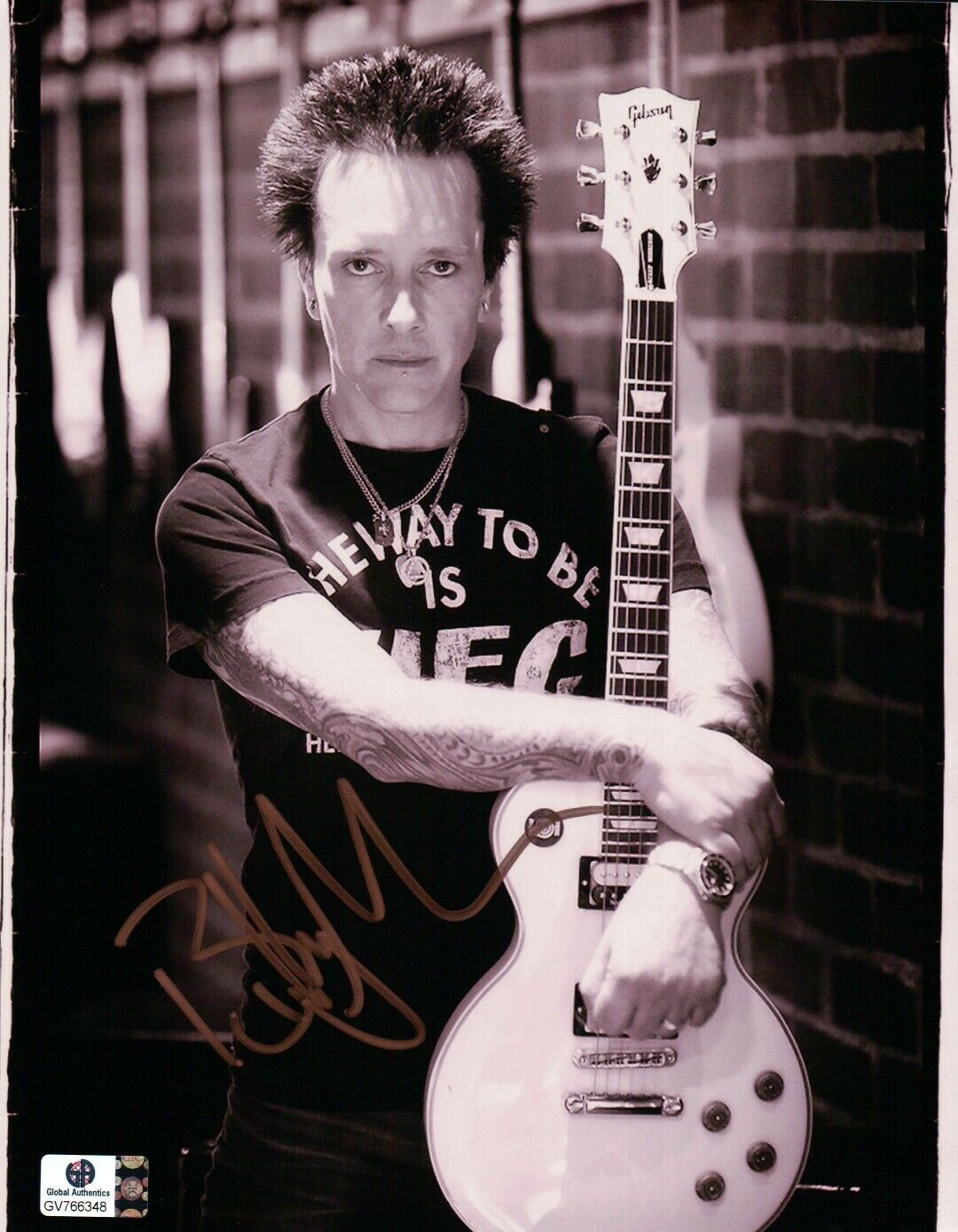 Billy Morrison Hand Signed Autographed 8x10 Photo Poster paintinggraph The Cult GA 766348