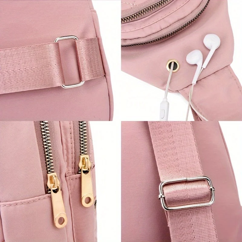🔥Last Day Sale 49% OFF🏆️Anti-Theft Solid Color Crossbody Bag for Daily Travel