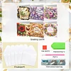 6Pcs Birthday DIY Diamond Painting Greeting Card with Envelope for Friend Family