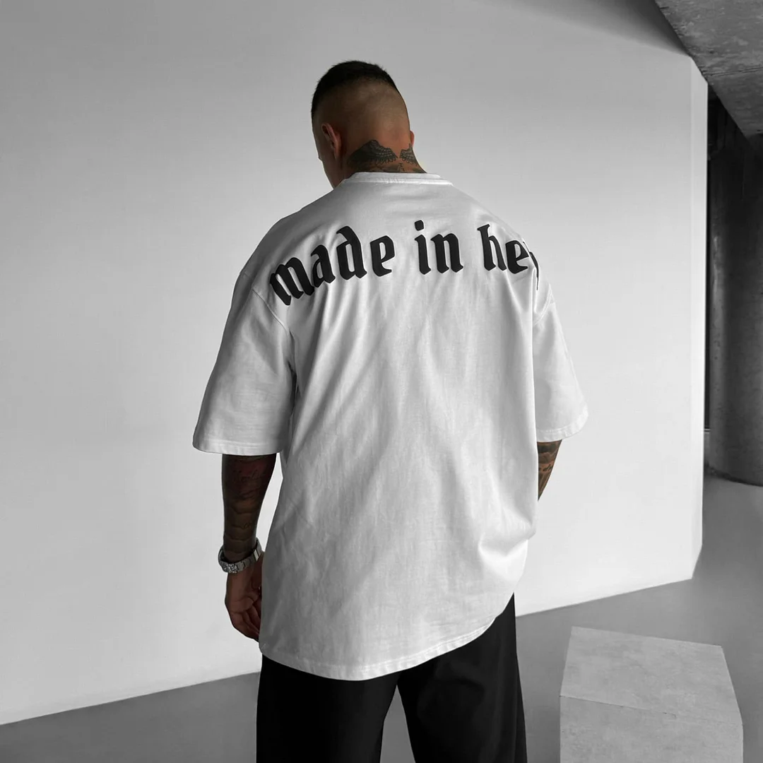 Unisex Casual Made In Hell T-shirt