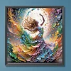 (Multistyle) Belle Jupe Fille-Sp&eacute;cial En Forme De Peinture De Diamant-30 * 30CM