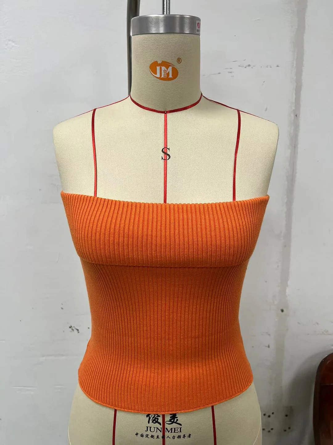 Woherb Woherb New Strapless Three-Color Texture Sense Slim Sexy Thin Pit Strip With A Strapless Jacket Female-Outfit Ideas