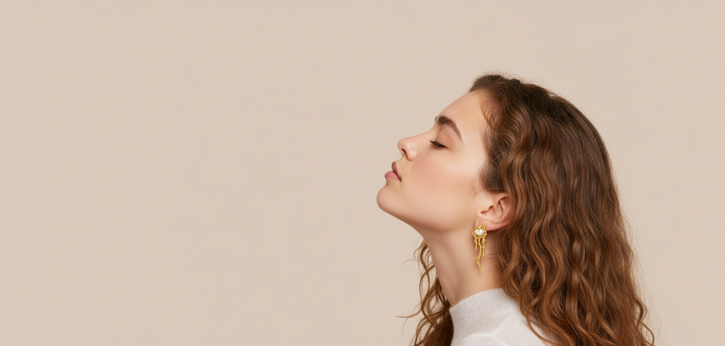 <p><strong>SHINE BRIGHT</strong></p><p>Best Paired with Earrings</p>