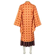 [Wetrose] In Stock Tanjirou Kamado Cosplay Costume  Kimetsu no Yaiba Coat Kimono Haori Fanart Doujin Set Halloween
