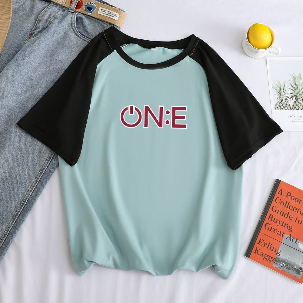 MAP OF THE SOUL ON:E Colorblock T-shirt