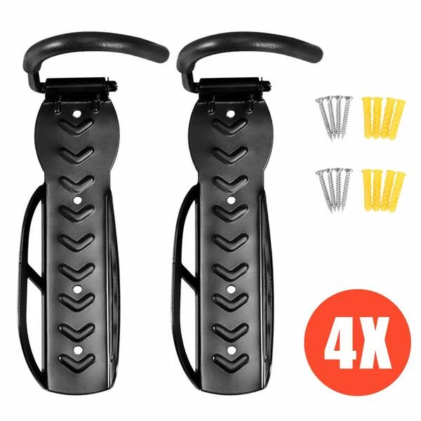 TFJ Pack of 4 Bike Wall Mount