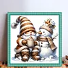 【Limited Stock Sale】Winter Coffee Gnome-11CT Stamped Cross Stitch 40*40cm tapestrymarket