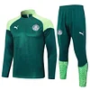 Joyfball 2024/2025 Palmeiras Half-Pull Training Suit Deep Green Football Shirt 1:1 Thai Quality