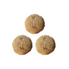 Rabbit Fur Ball Cat Toy 3.15in Plush Fuzzy Artificial Balls for Kitten Pet Gifts