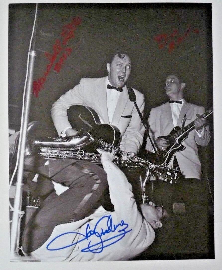 Bill Haley Comets x3 Signed Autograph 9x12 Book Photo Poster painting PSA Beckett Guarantee F3